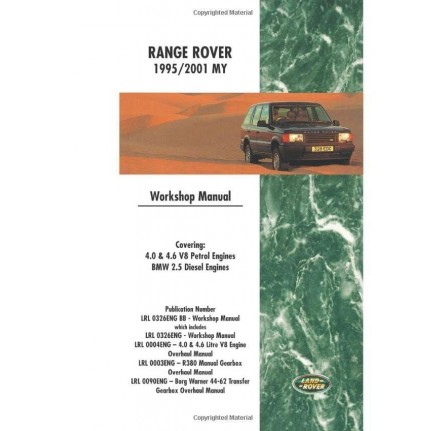V8 Petrol 3.53.94.04.2 & 4.6 Engine Overhaul Manuel Book