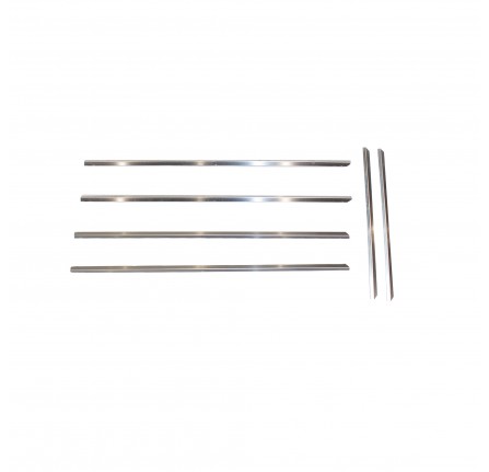 Retainer Set for Screen Glass 1954-58 6 Pieces