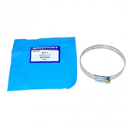 Jubilee Clip for Swivel Gaiter 90/110 and V8 Air Intake Carb Brake Pipe 101 F/C and Other Applications