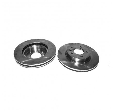 Terrafirma Brake Discs X2 Front Drilled & Grooved Discovery 3/4 TDV6 4.0 & Range Rover Sport 2.7 V6