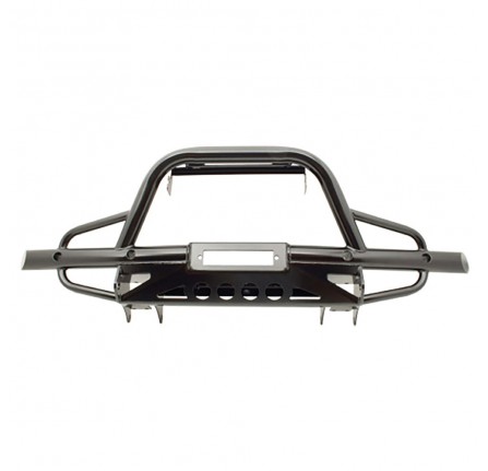 Terrafirma Tubular Winch Bumper with A Bar Defender without Air Con Includes Jacking and Recovery Points.