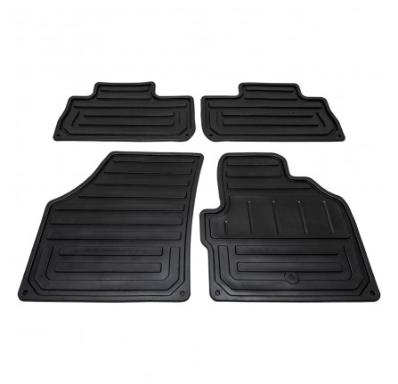 Genuine Rubber Floor Mats Set Of 4