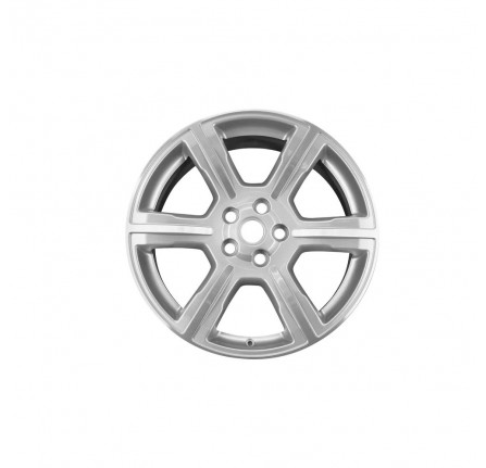 20 Inch 6 Spoke Dark Silver Finish