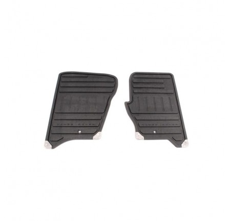 Genuine Rubber Mat Black Footwell Set - Front Only 2005-12