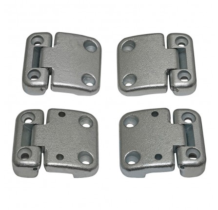 Front Door Hinge Kit Stainless Steel Fixings Torx Head Bolts