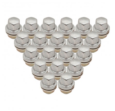 20 x Alloy Nut Discovery 2 and Range Rover 1995-02