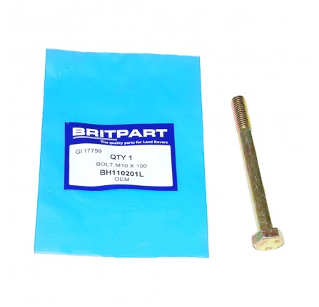 Bolt Tie Bar to Chassis M10 x 100 Various Applications