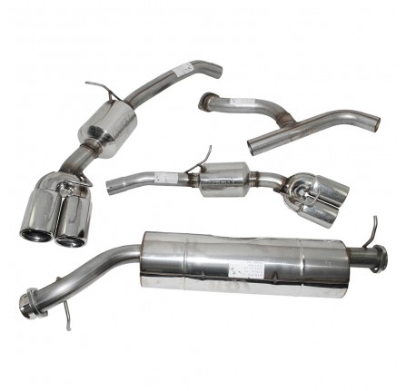 Stainless Steel Sports Exhaust Range Rover 4.0 4.6