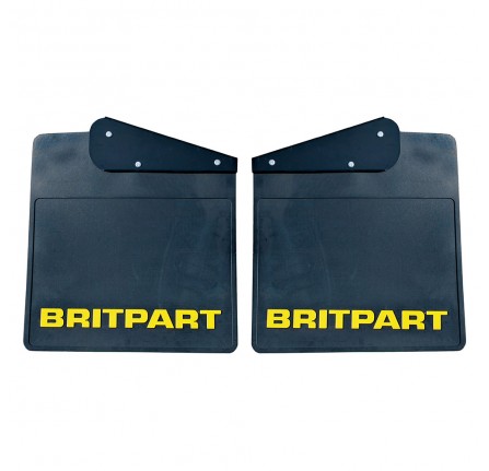Pair Of Wide Britpart Mudflaps