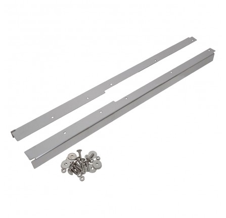 Brushed Stainless Steel Front Thresher No Seat Belt Mount