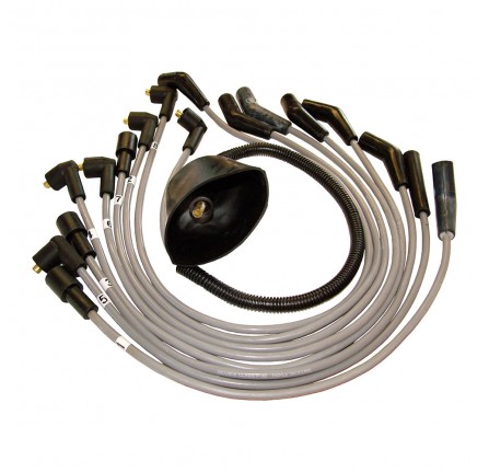 Disco 1 and Range Rover Classic Grey Silicone 3.9 V8 Ignition Lead Set Includes King Lead