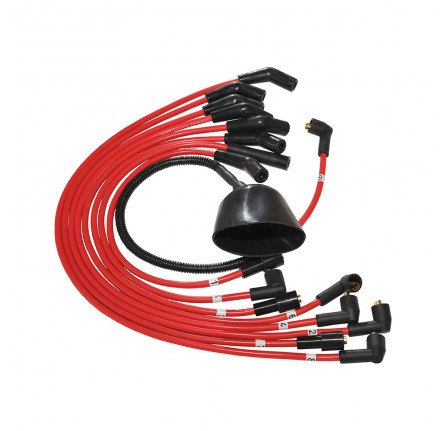 Disco 1 and Range Rover Classic Red Silicone 3.9 V8 Ignition Lead Set 8mm Includes King Lead