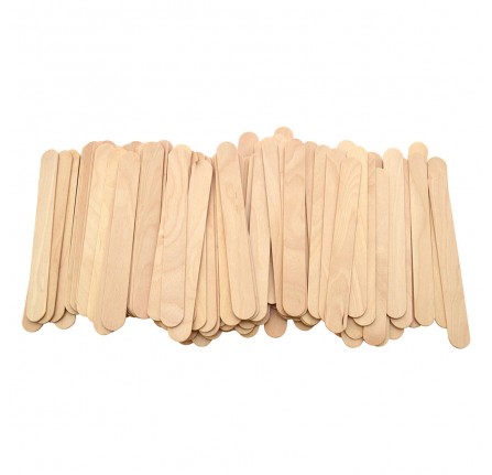 Wooden Mixing Spatulas x 100