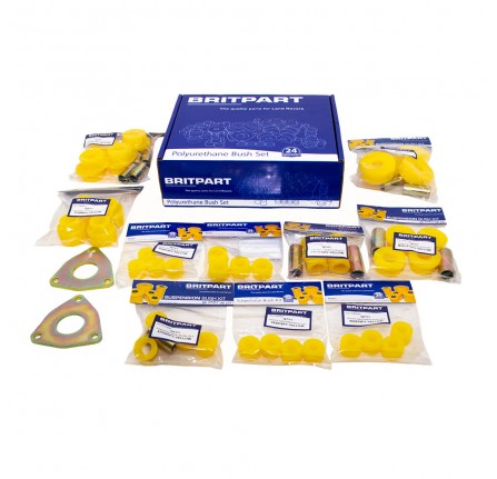 Britpart Yellow Polyurethane Bush Kit Rc to 1986