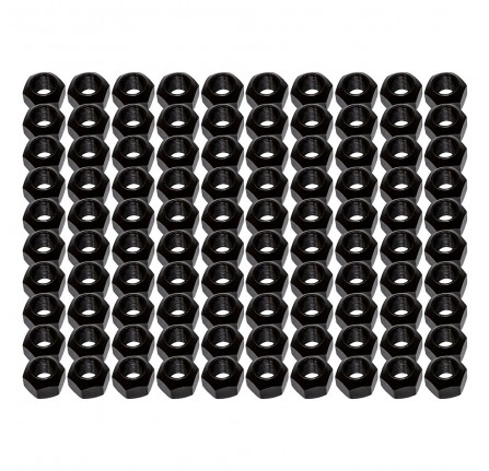 100 x Wheel Nuts 16mm for Steel Wheels