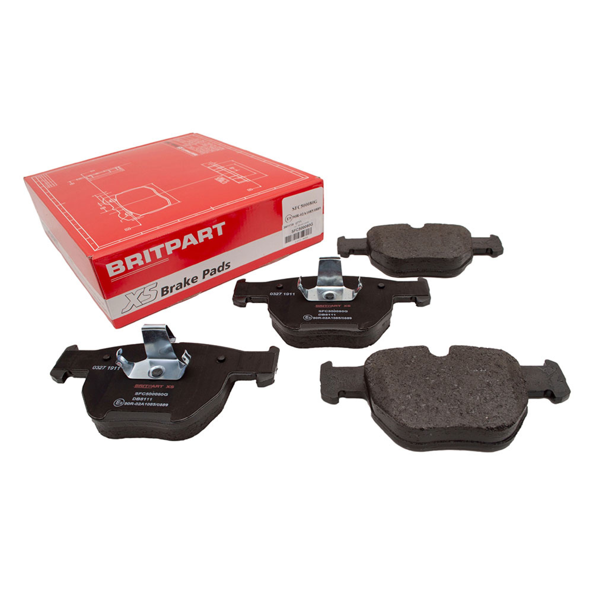 SFC500080G - Trw Brake Pads Front Range Rover 2002 on