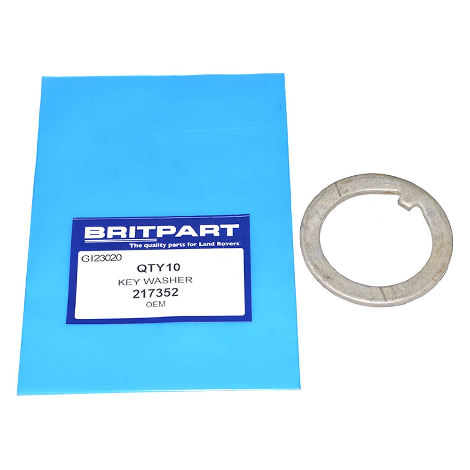 217352 - Key Washer for Hub Bearing. Series and 90/110 to 1993. and Range Rover Classic