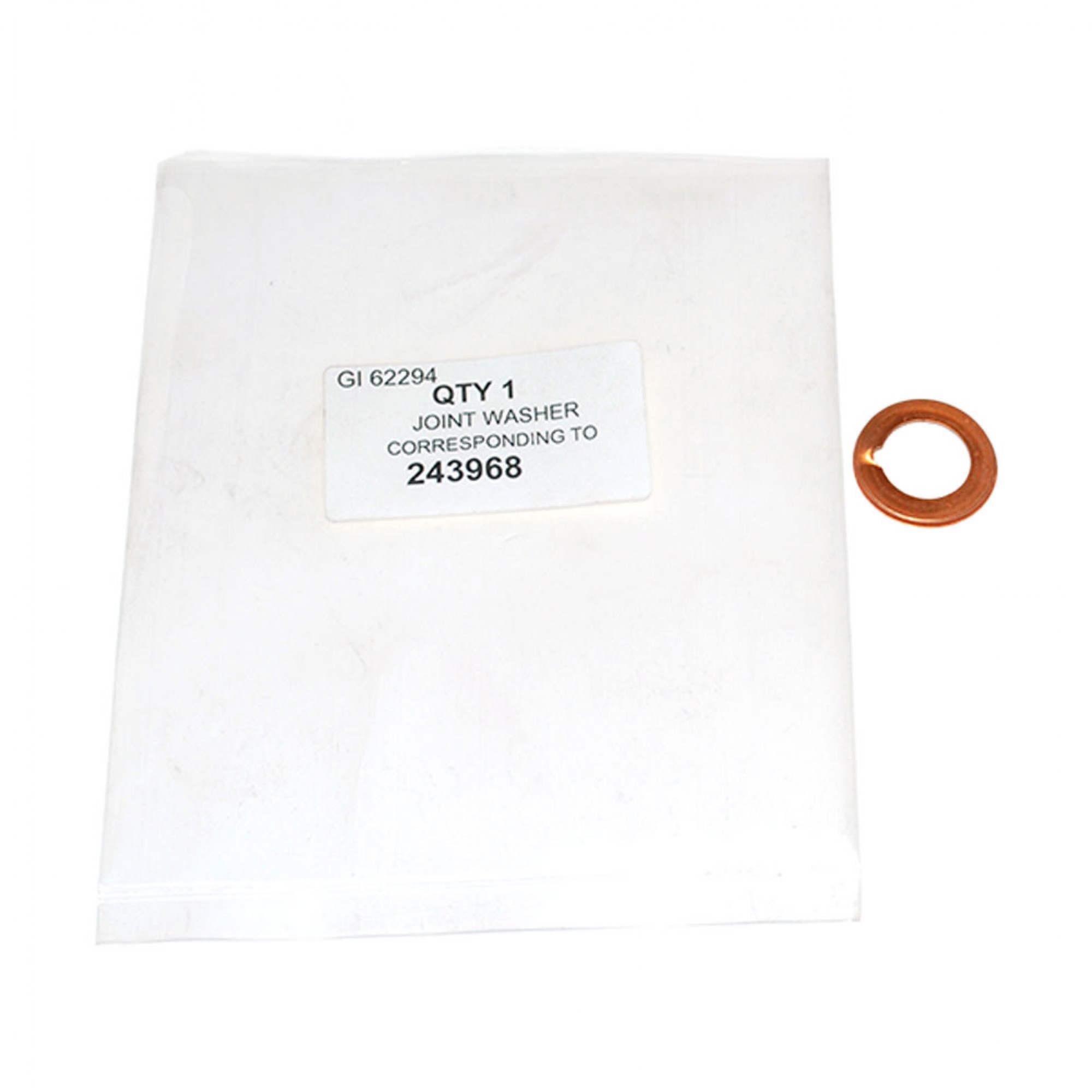 243968 - Copper Washer Various Applications