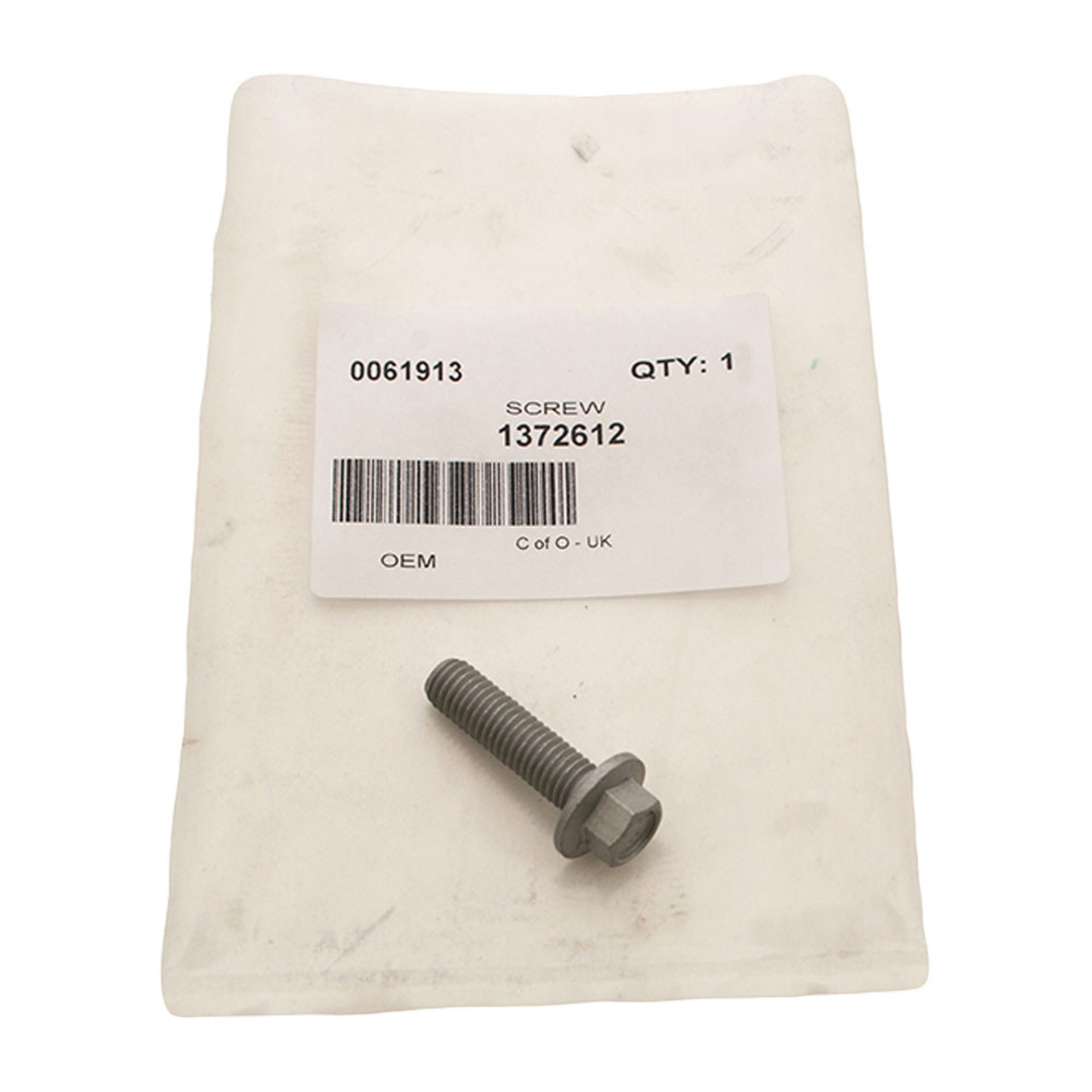 1372612 - Screw for Fuel Manifold Clamp Diesel
