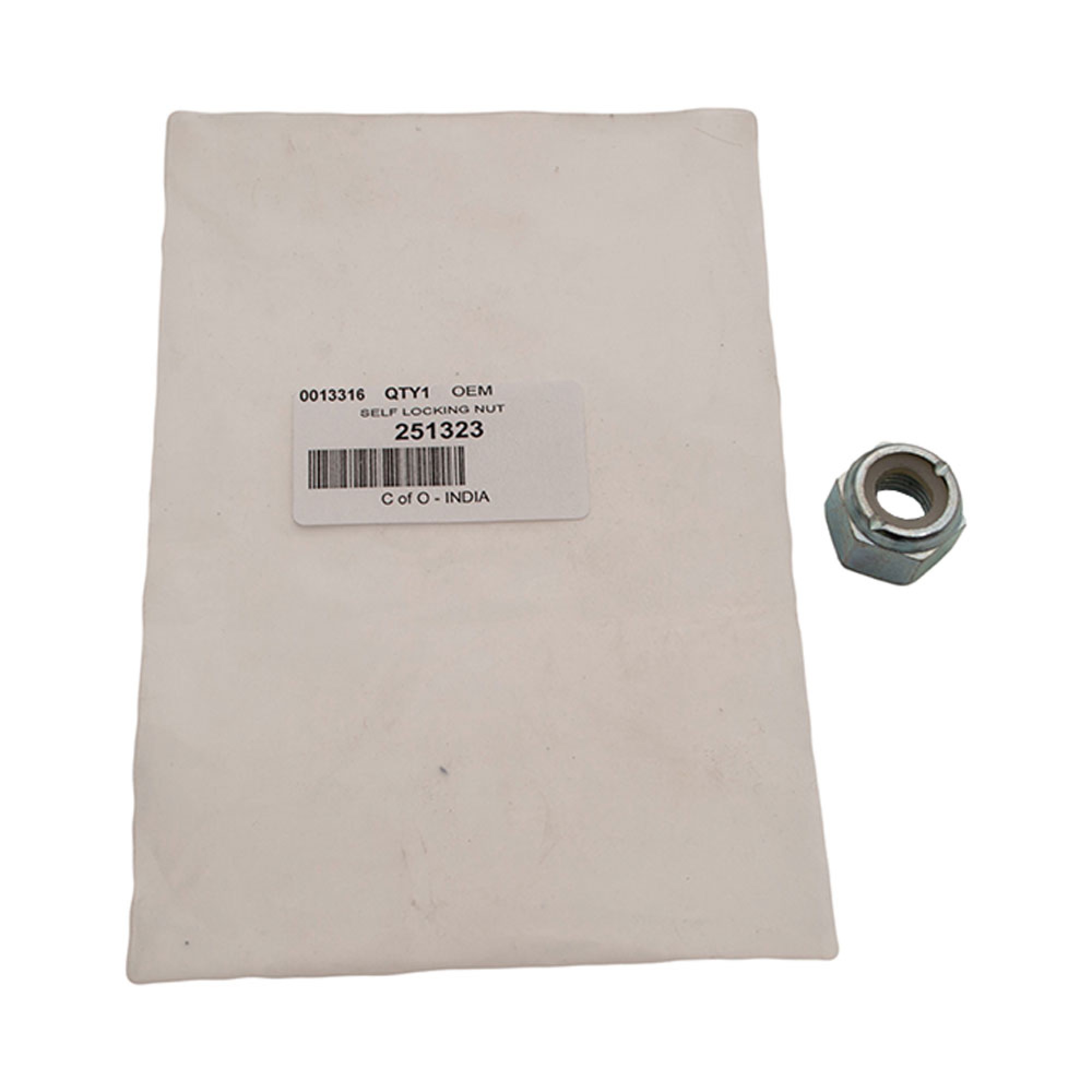 Self Locking Nut 7/16 Inch Bsf. - 251323