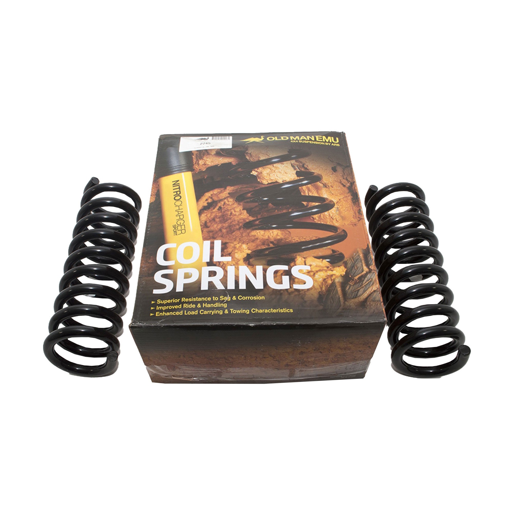 2745 - Front 50mm Lift Springs (Pair) for Discovery 3