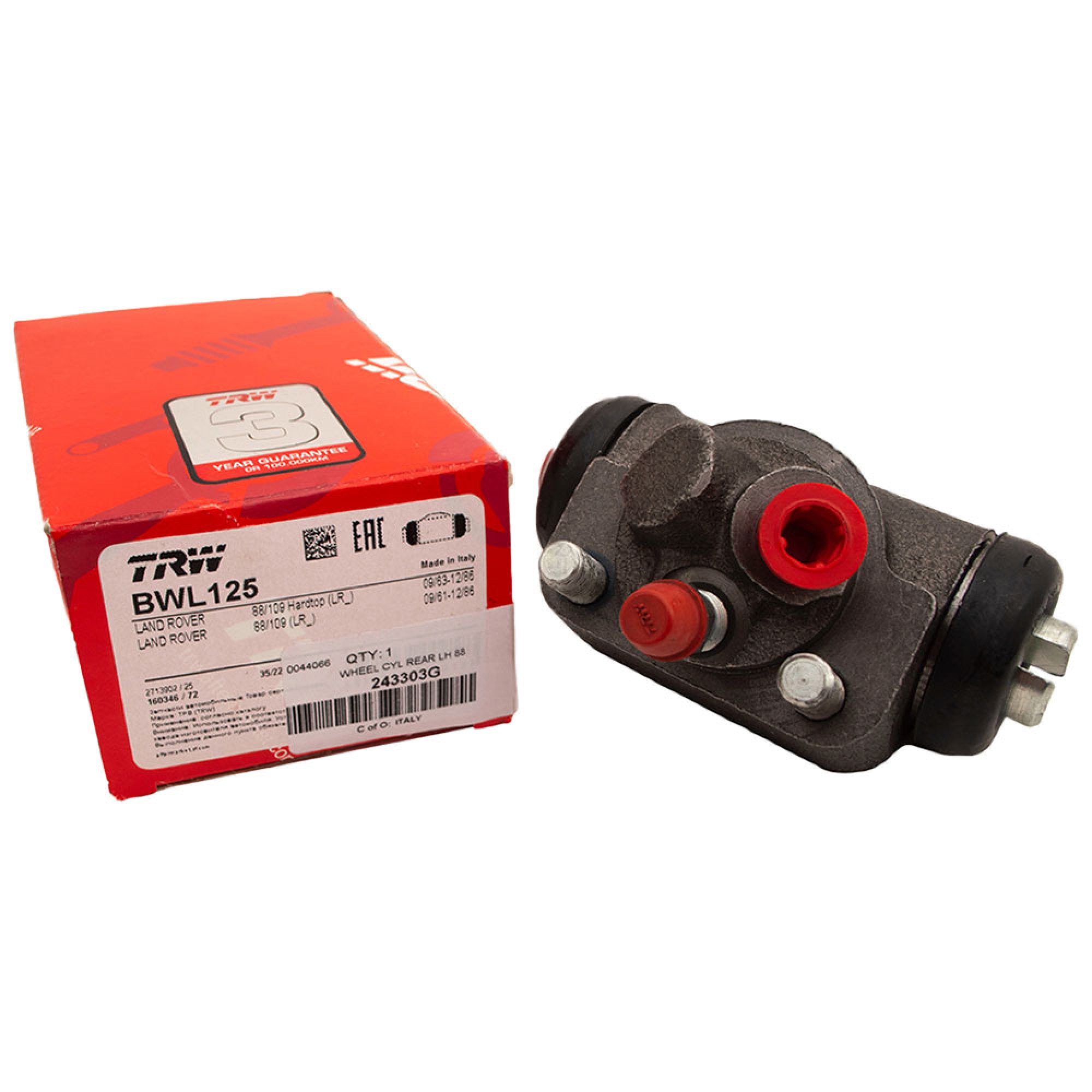 243303G - Lucas/Trw/Genuine Wheel Cylinder SWB L/H Rear 1954 to 1984