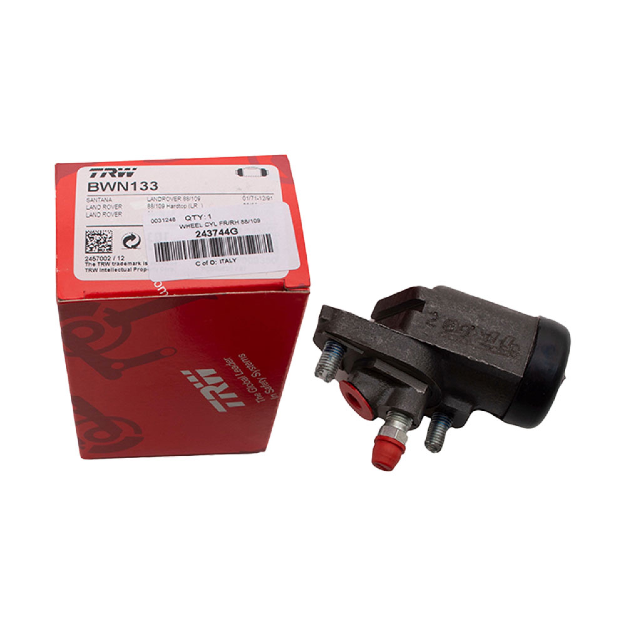 243744G - Trw - Wheel Cylinder Front 11 Inch R.H.