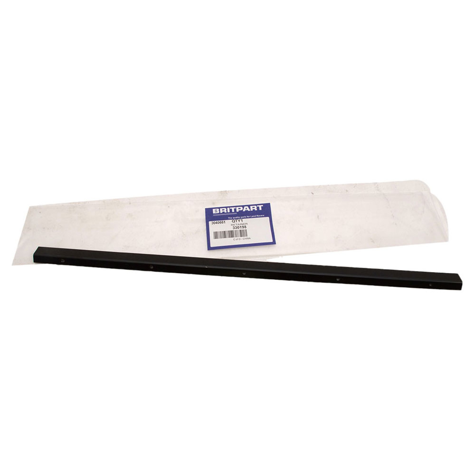 330198 - Retainer Front Door Top Glass.