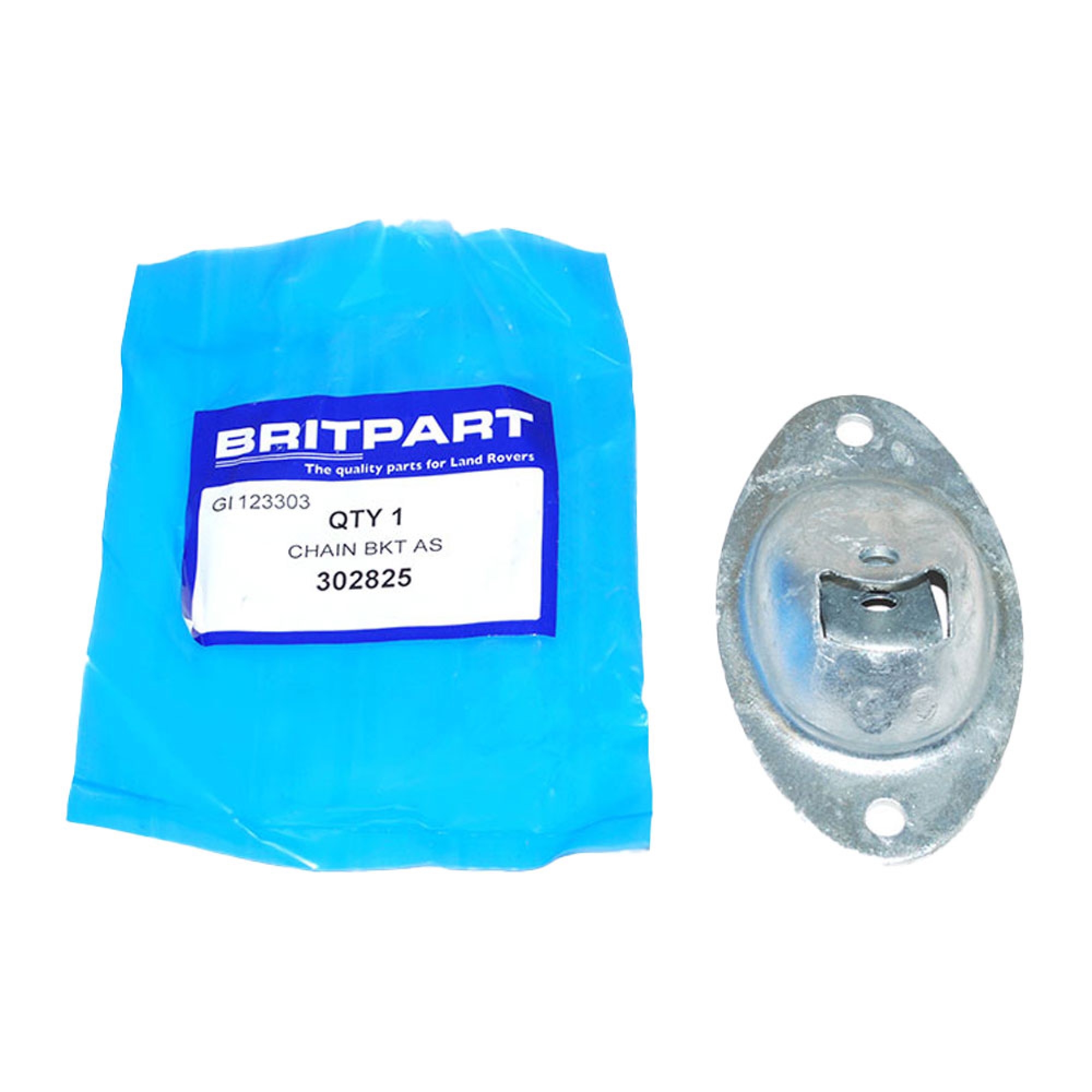 302825 - Bracket for Tailgate Chain 1958-85