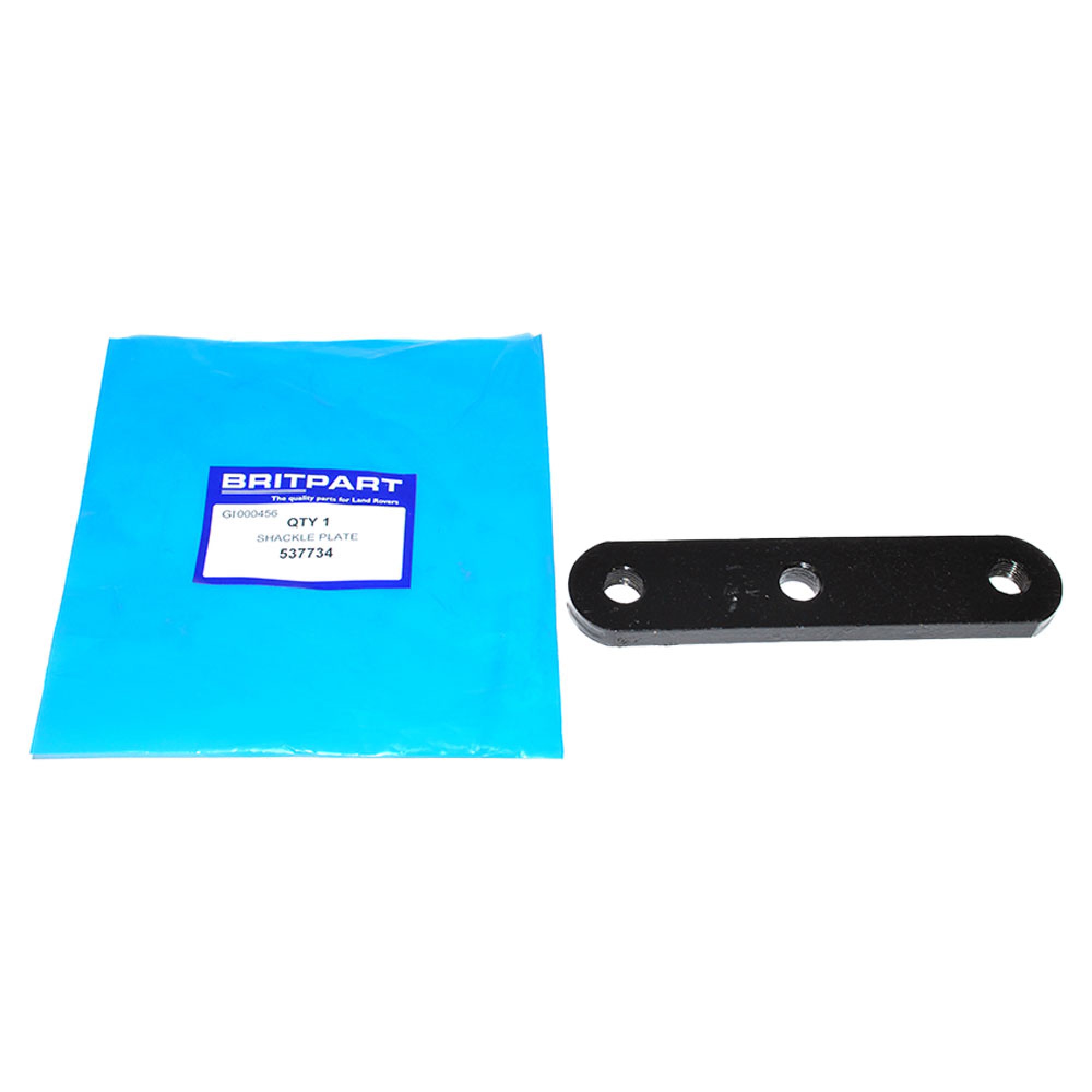 537734 - Shackle Plate Threaded Rear 109 1 Ton