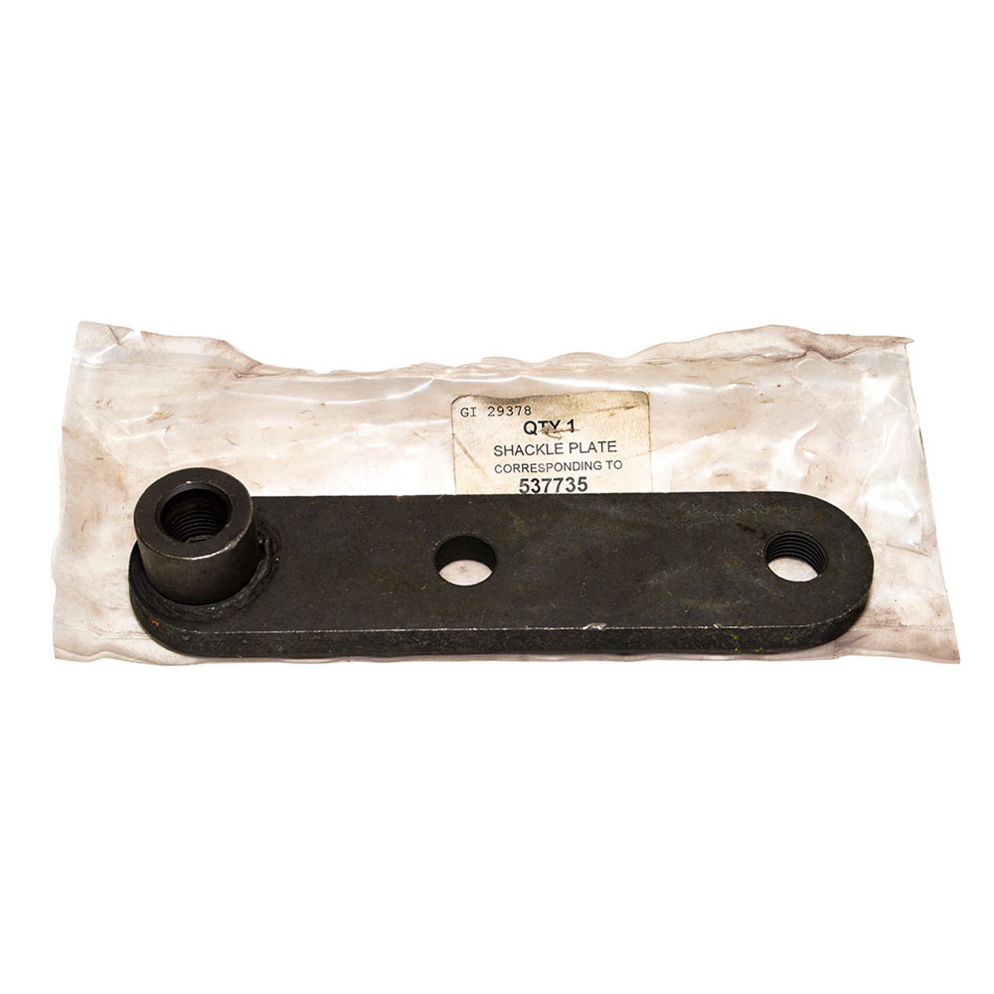 537735 - Shackle Plate Front Tapped Series 2A Forward Control