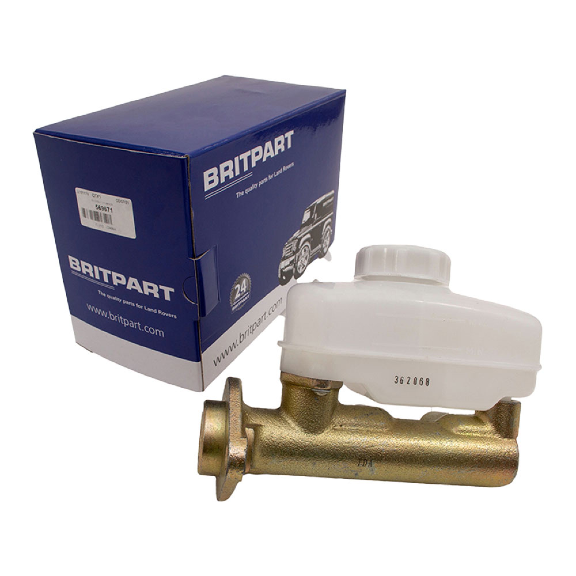 569671 - Master Cylinder Dual System SWB upto June 1980.