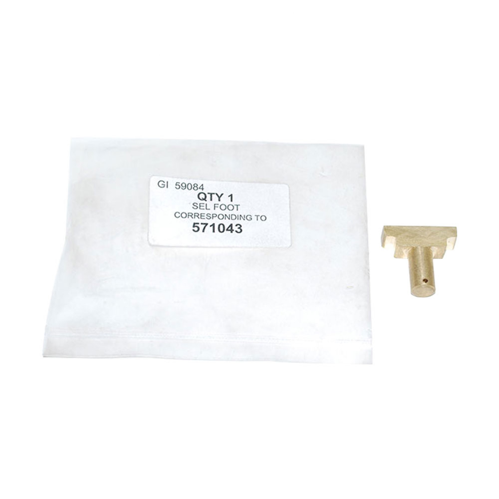 571043 - Slipper Pad Reverse Select Shaft V8 4 Speed Gearbox