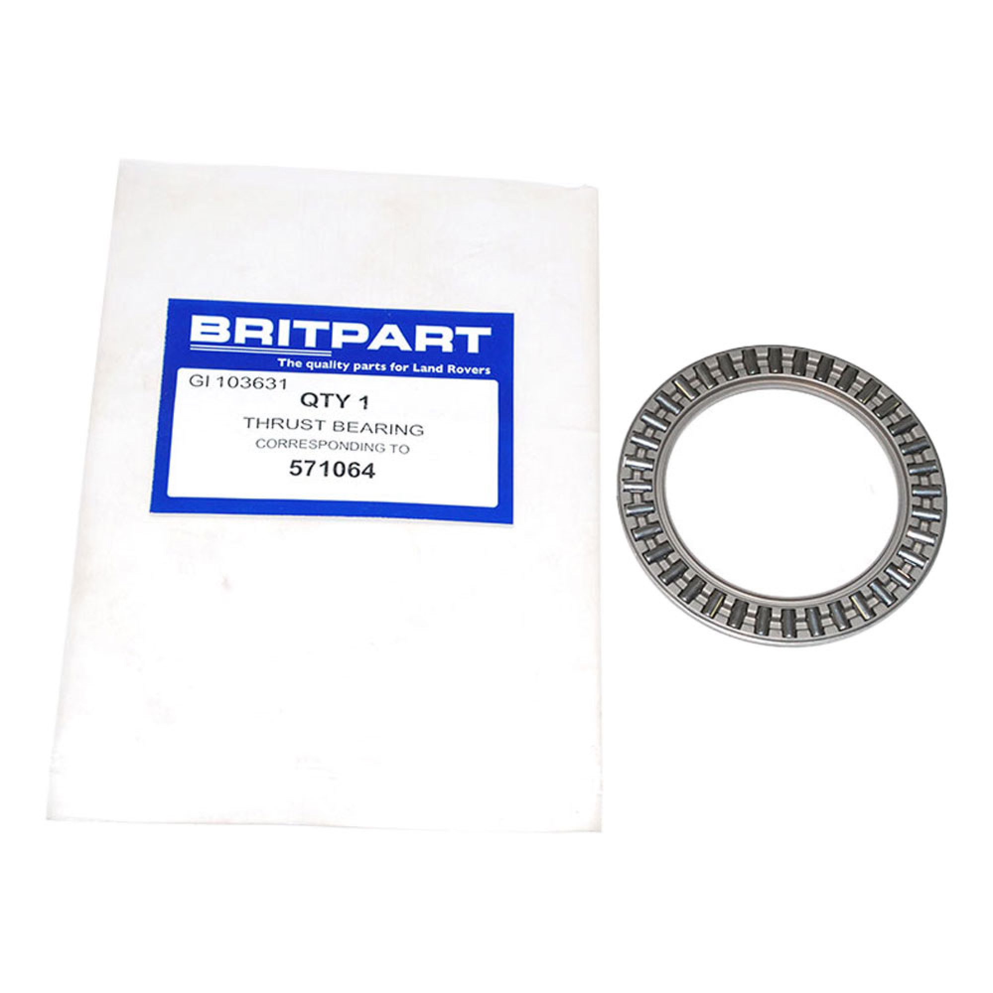 Thrust Needle Bearing for 1ST Mainshaft Gear V8 4 Speed Gearbox - 571064