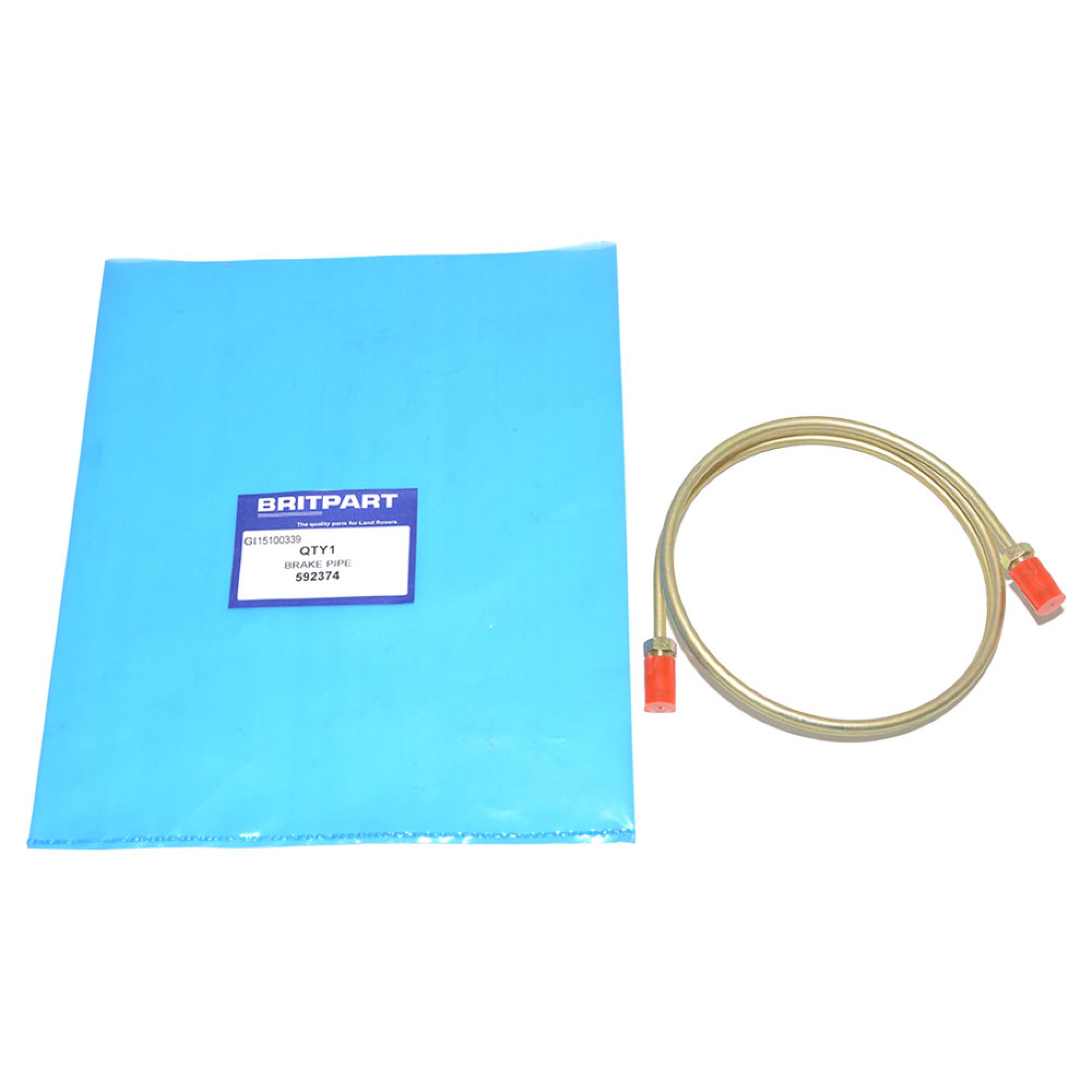 592374 - Brake Pipe Rear LH for Land Rover Series 3 and Series 2A