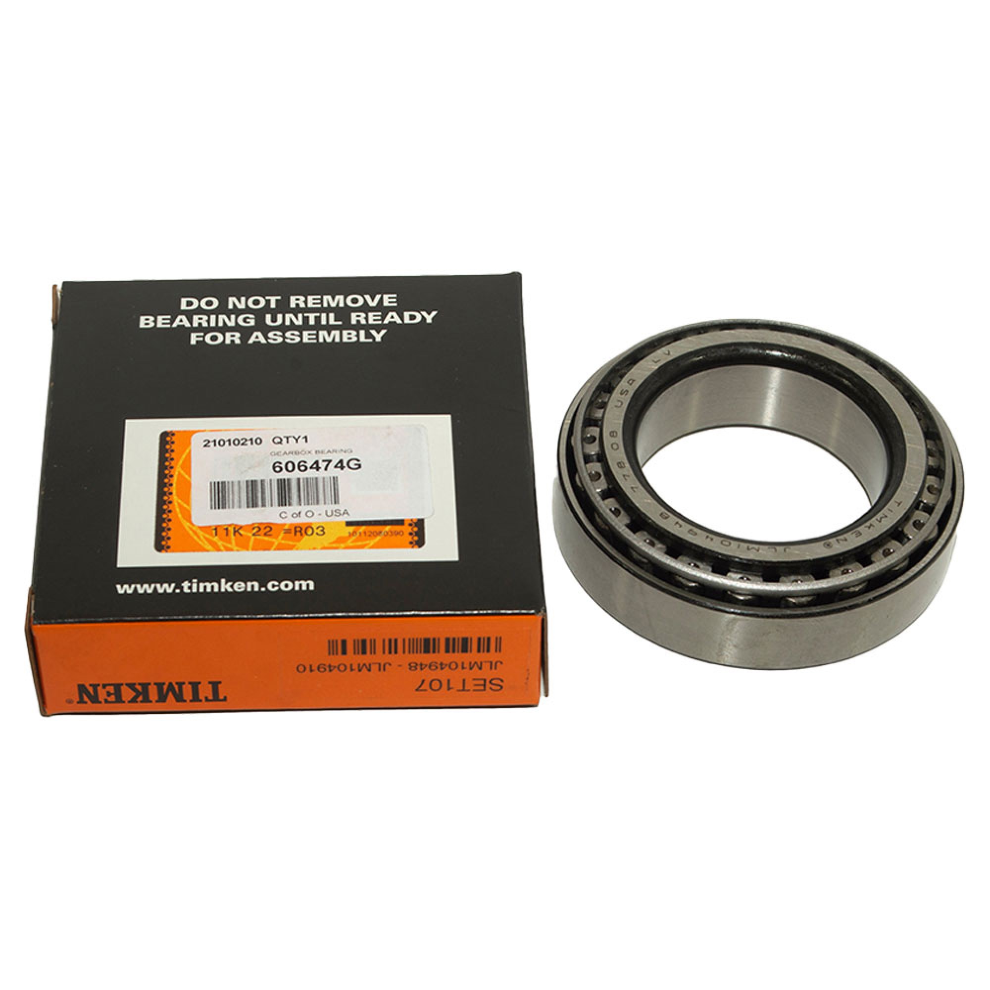 606474T - Timken Bearing Output Shaft Range Rover Classic 90/110 and Discovery and 101 Outer Hub Bearing