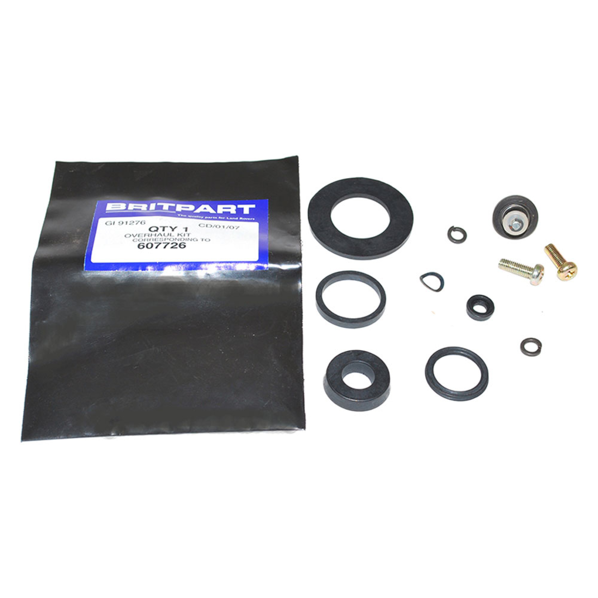Overhaul Kit for Brake Master Cylinder Dual System - 607726