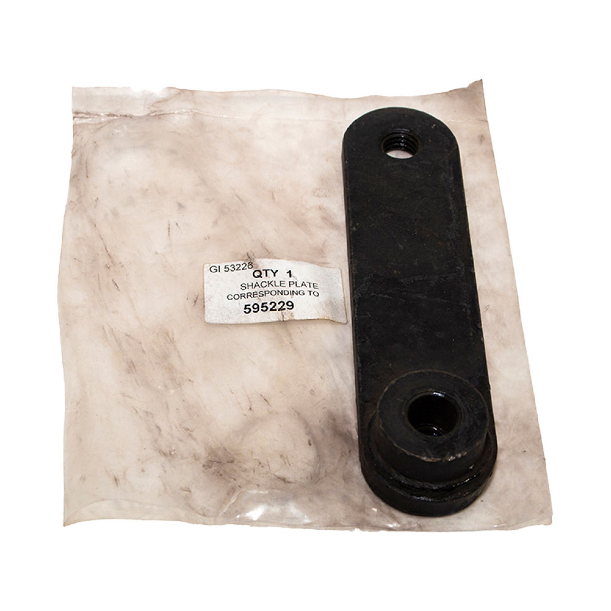 595229 - Genuine Shackle Plate Inner Front Tapped 101