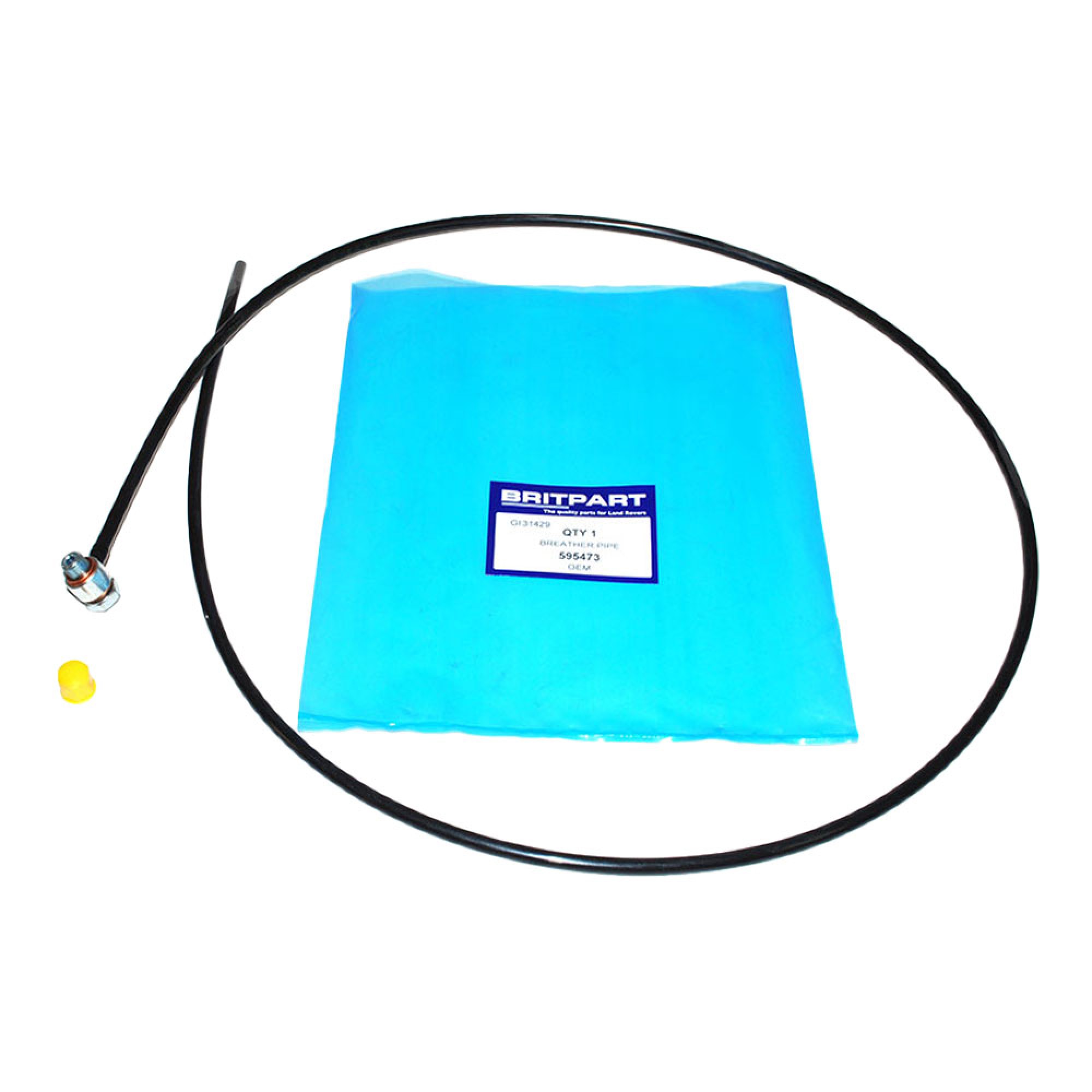 595473 - Remote Axle Breather Pipe Rear Axle Series 3 109 with Salisbury Axle.