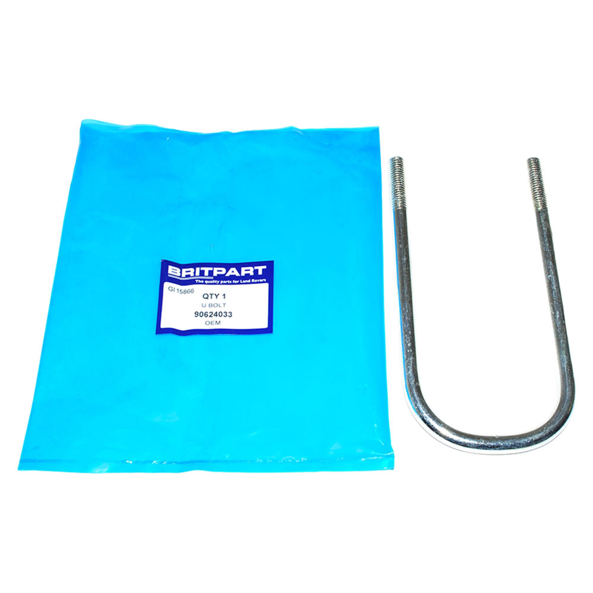 90624033 - U Bolt Metric Front 2.25 Petrol Series 3 Axle Suffix D