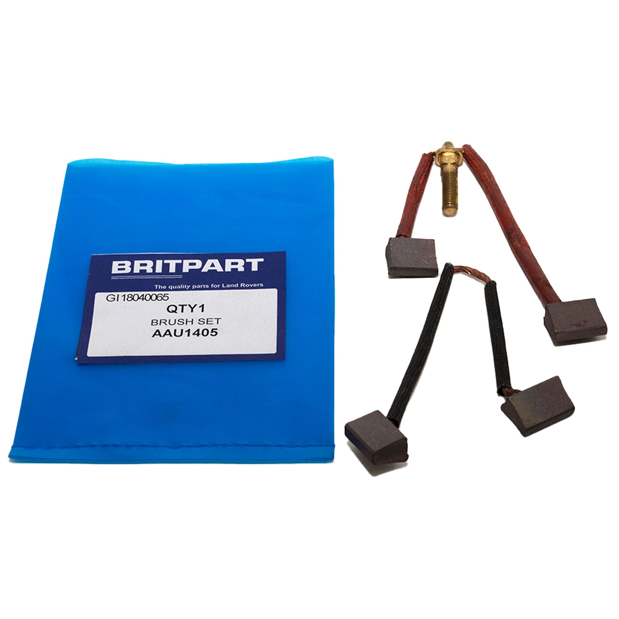 AAU1405 - Brush Set for Starter Motor 2M 100 Type Petrol Series 3