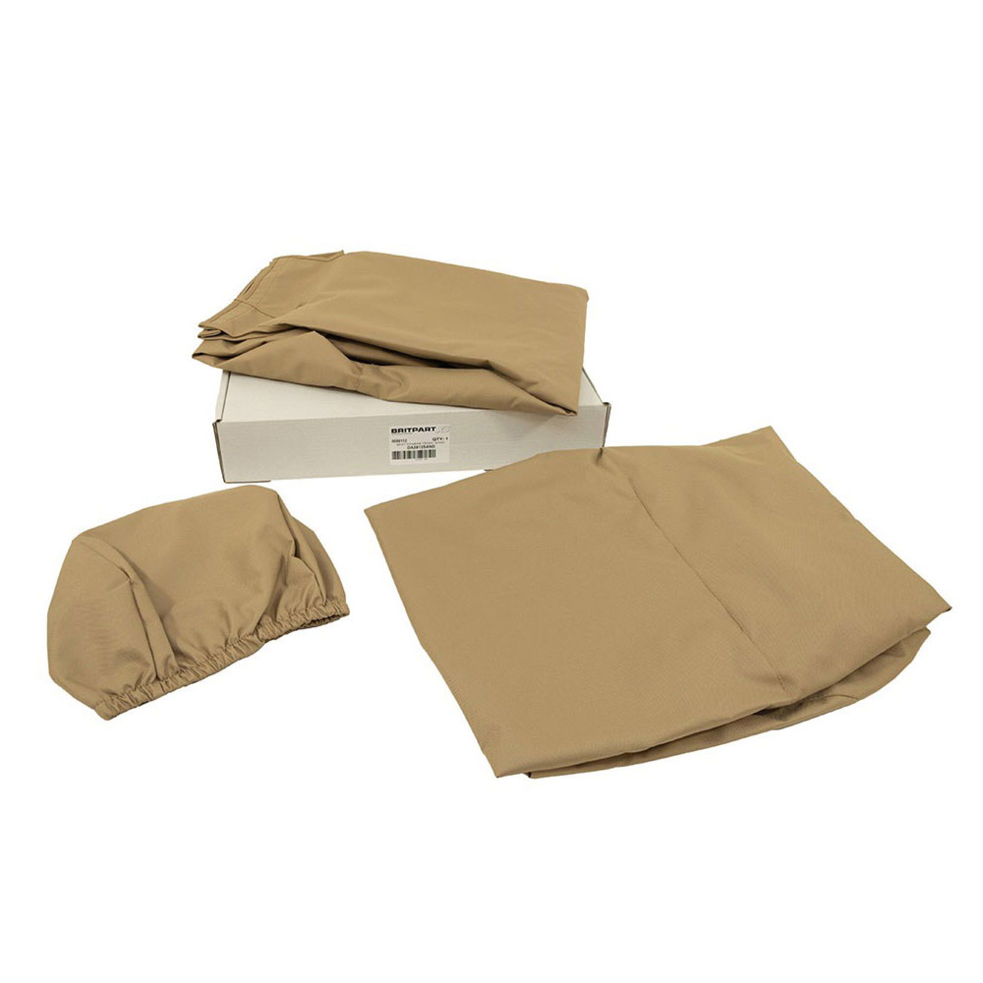 DA3912SAND - Front Sand Seat Covers for Defender 2020 Onwards 3 Door