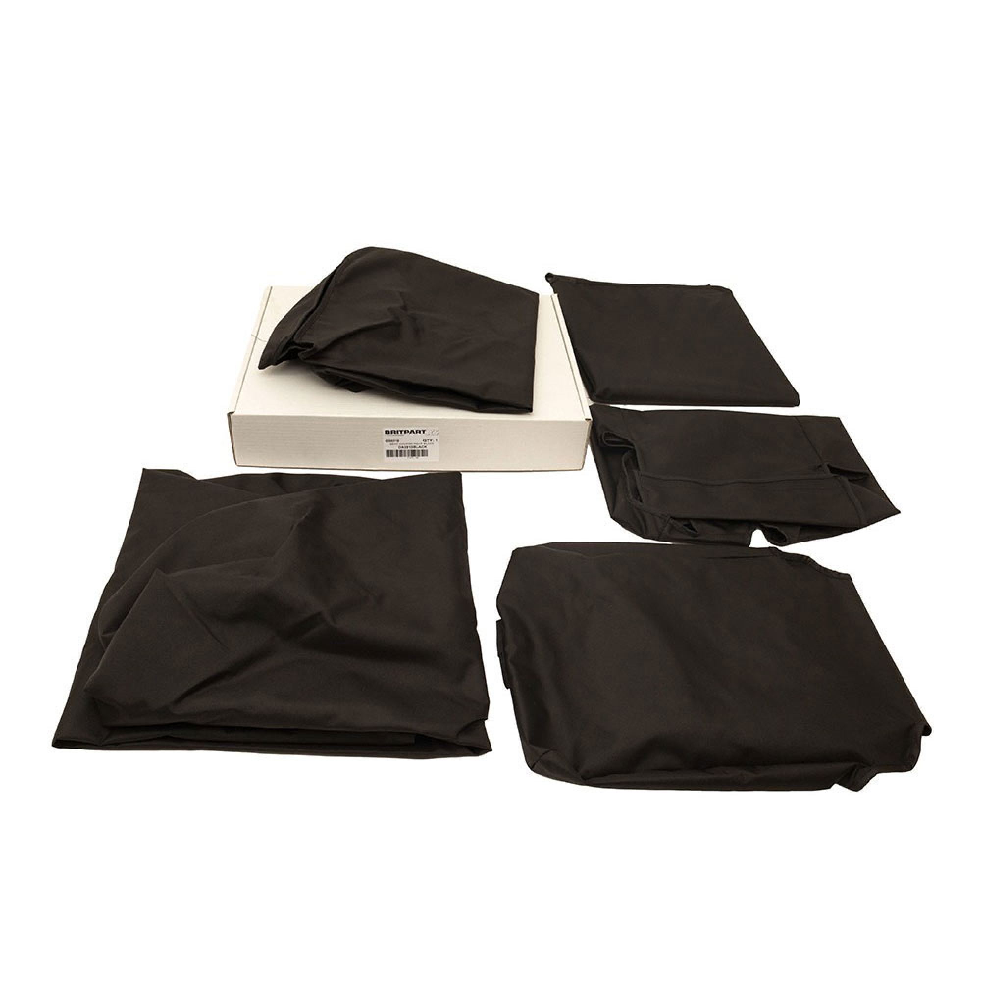 DA3913BLACK - Rear Black Seat Covers 60-40 Defender 2020 Onwards 3 Door