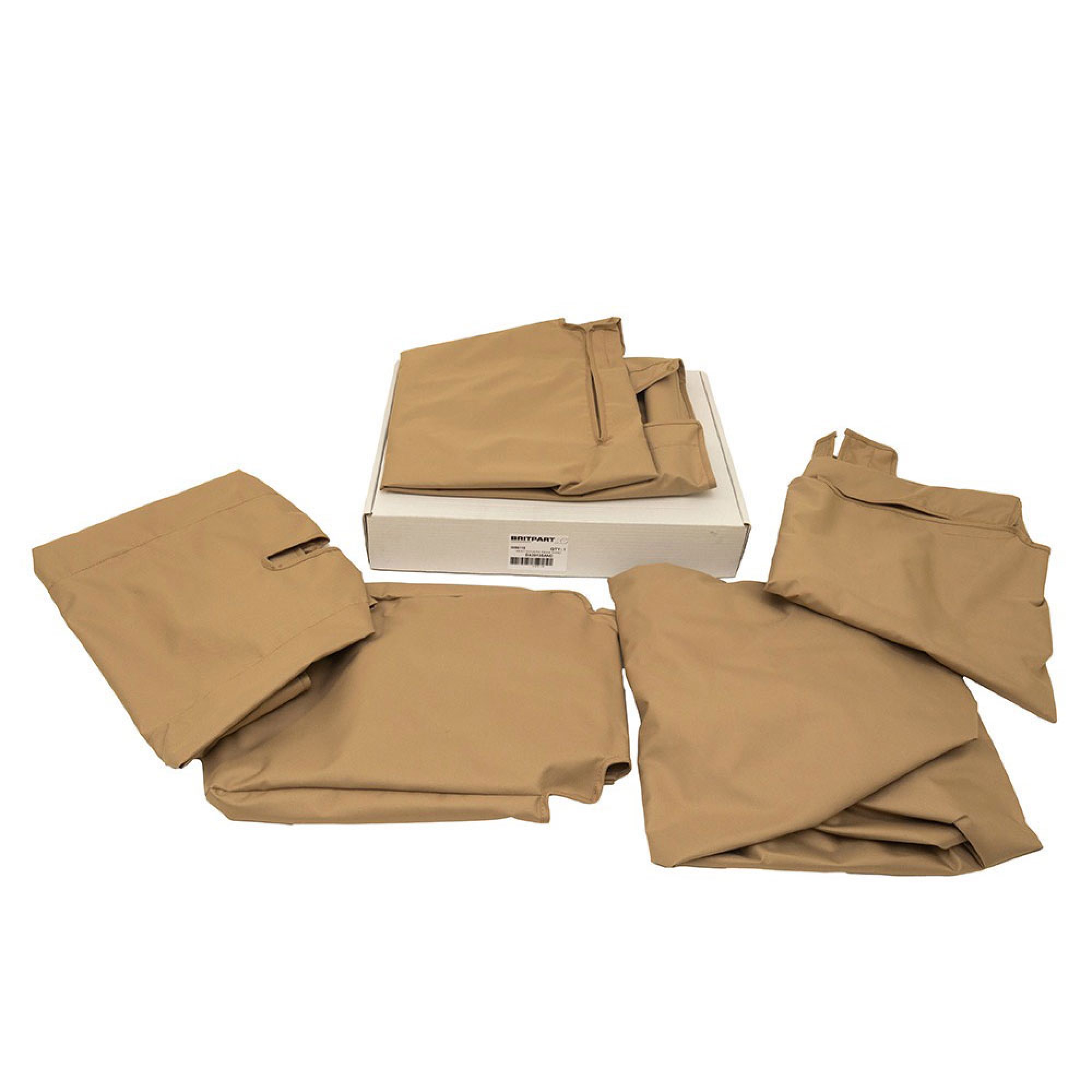 DA3913SAND - Rear Sand Seat Covers 60-40 Defender 2020 Onwards 3 Door