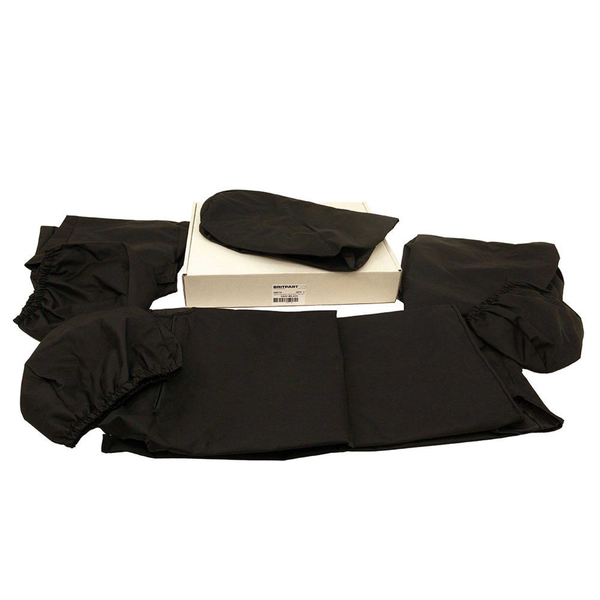 DA3914BLACK - Seat Covers Black Rear Split 40-20-40 for Defender 2020 on 3 Door