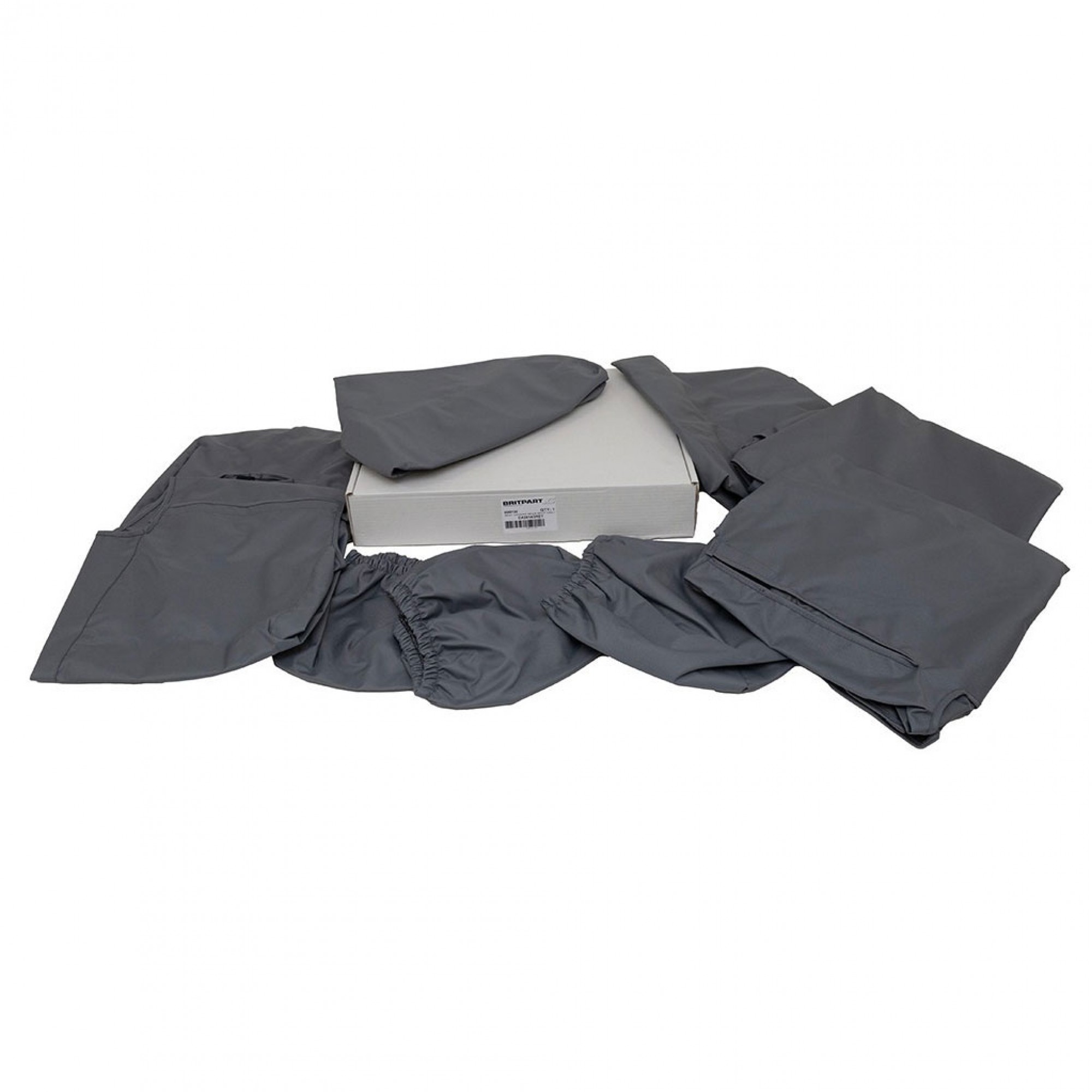 DA3914GREY - Seat Covers Grey Rear Split 40-20-40 for Defender 2020 on 3 Door