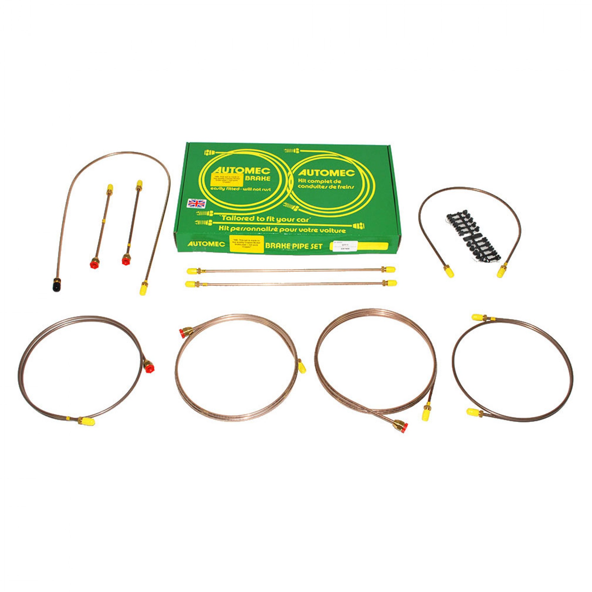 DA7404 - Brake Pipe Set Series 3 (109) 4+6 Cyl