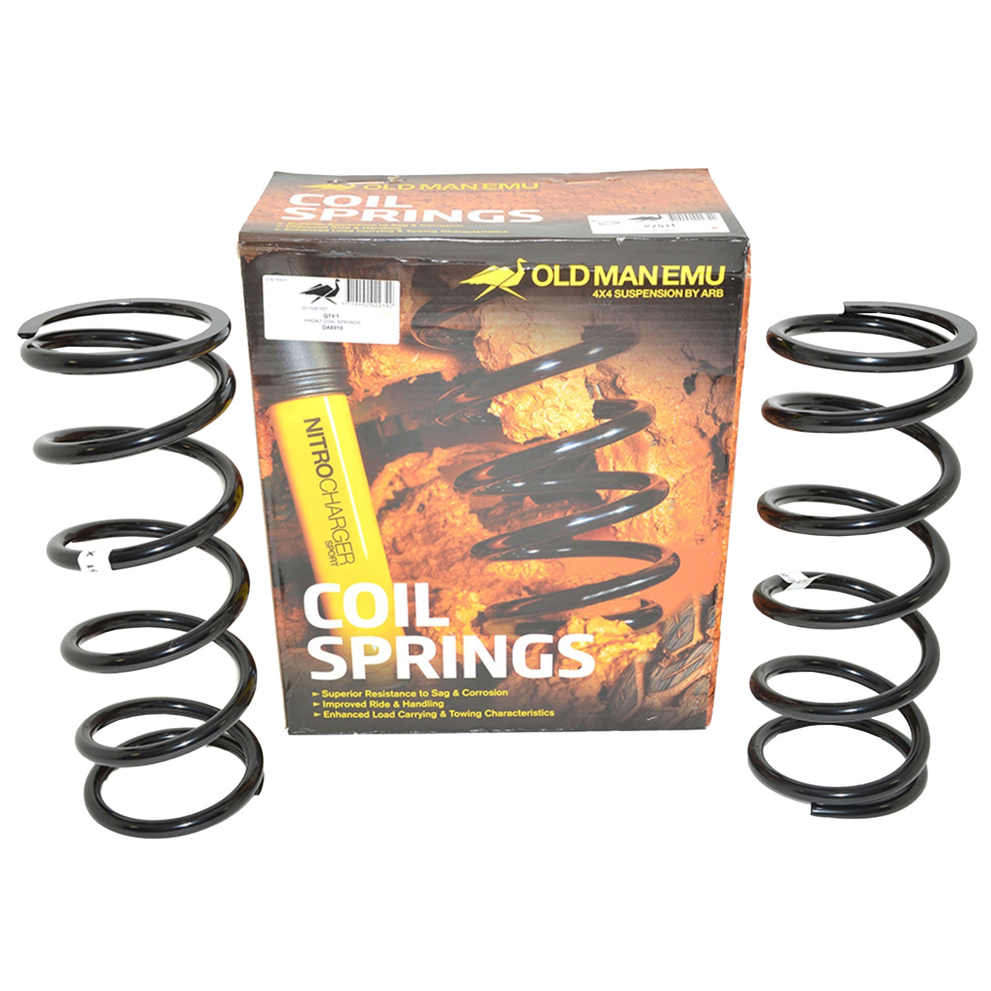 DA8910 - Old Man Emu - Front Springs to 50KG - Defender 90/110/D1/RRC
