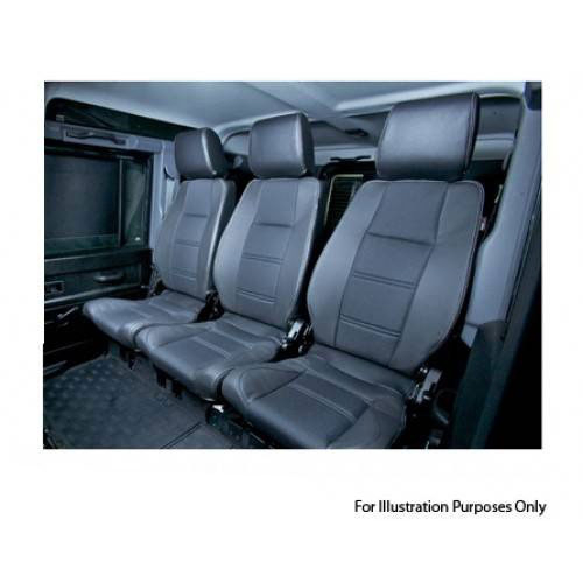 EXT010-3C-BSM - Prem H/B 2ND Row Centre Seat Black Span Mondus