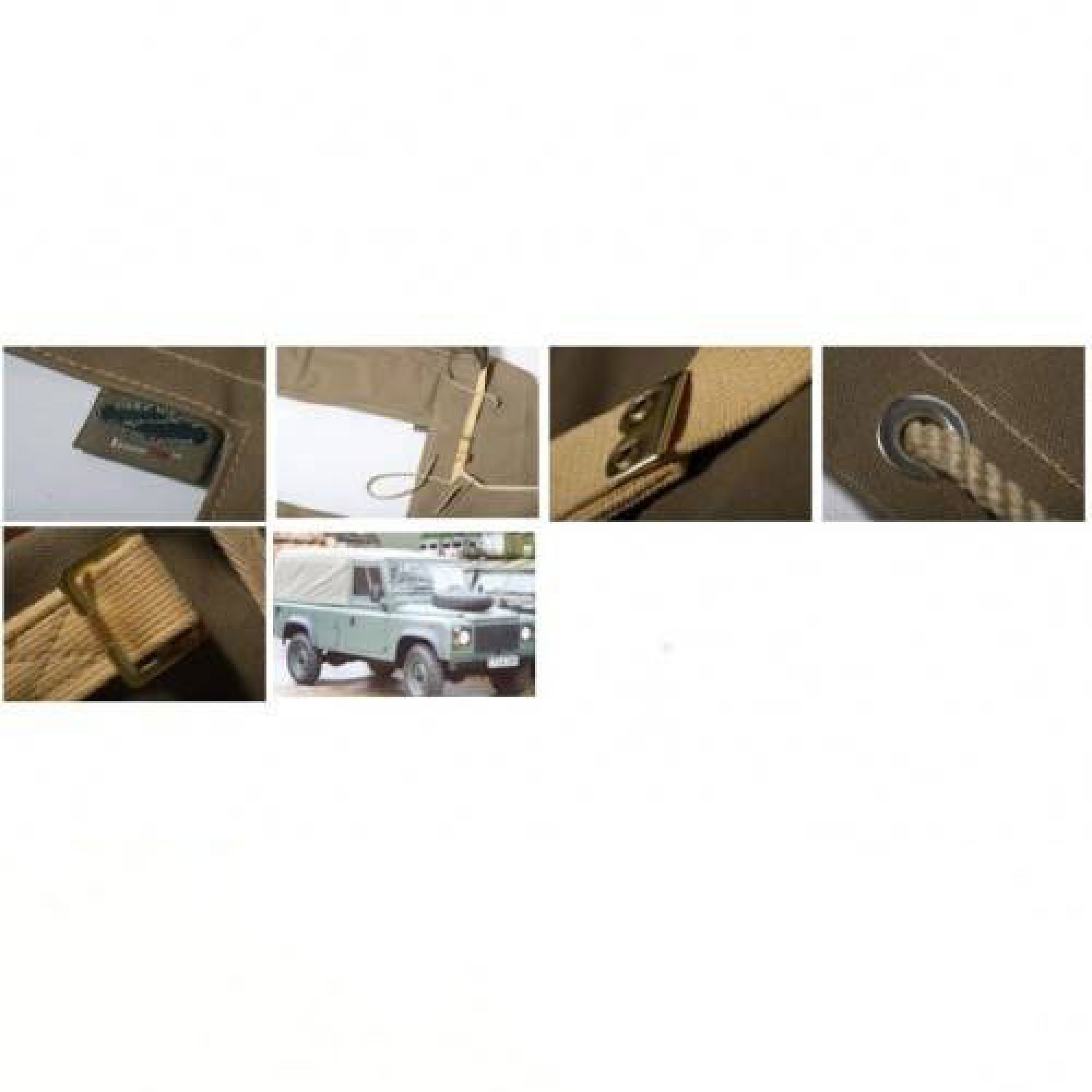 EXT211-4SAC - 110 Full Hood TD5/TD4 Sand Canvas